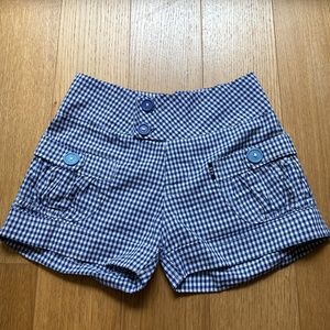 Vintage Gap Girls Gingham Shorts